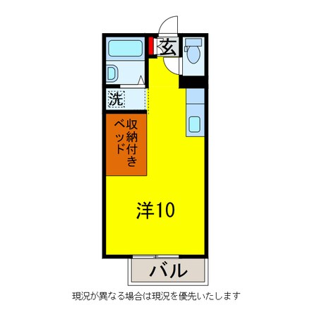 五井駅 バス5分  白金三丁目下車：停歩7分 1階の物件間取画像